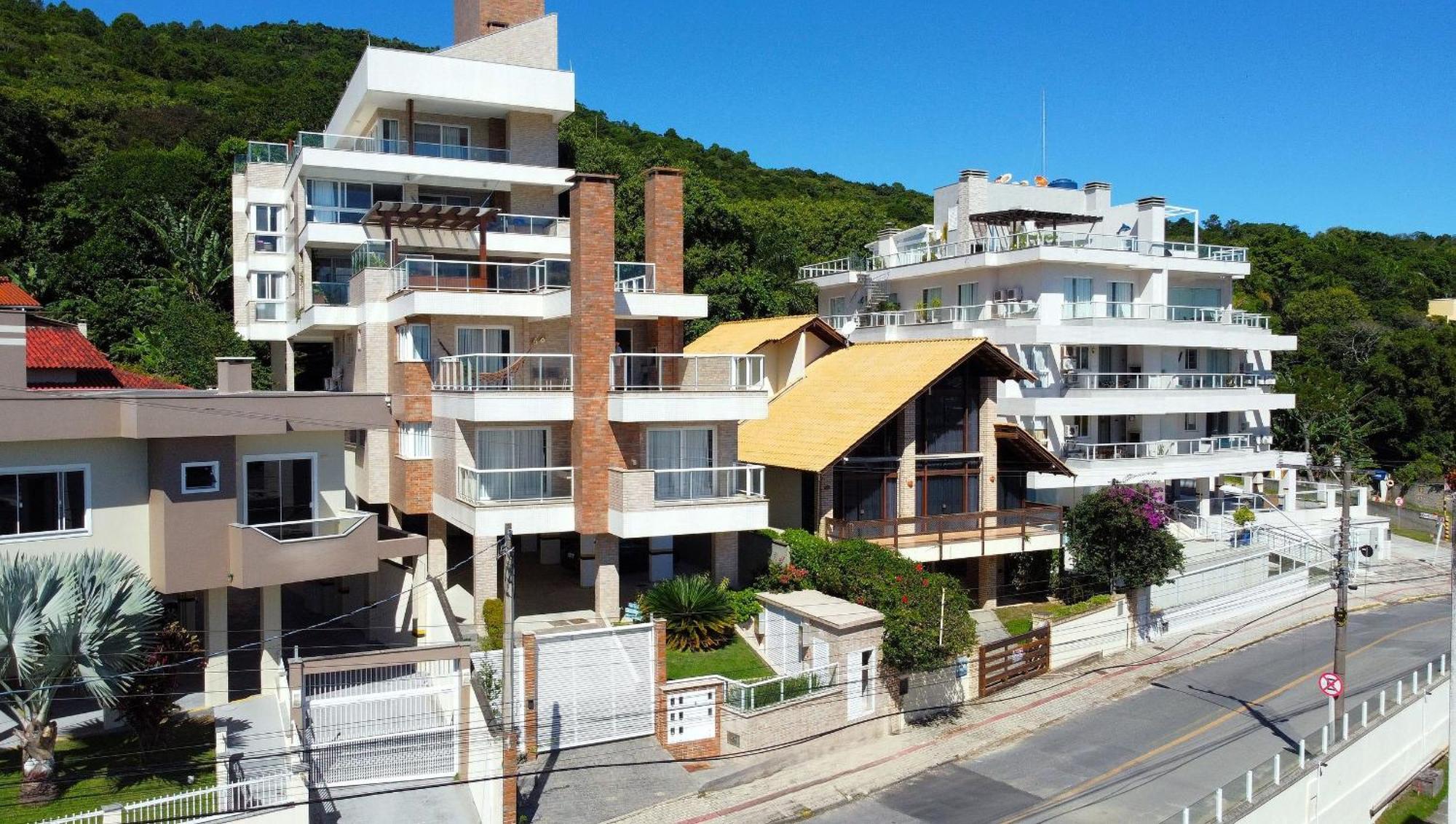 1080 - Apartamento Com Vista Para O Mar Em Bombinhas Exterior foto